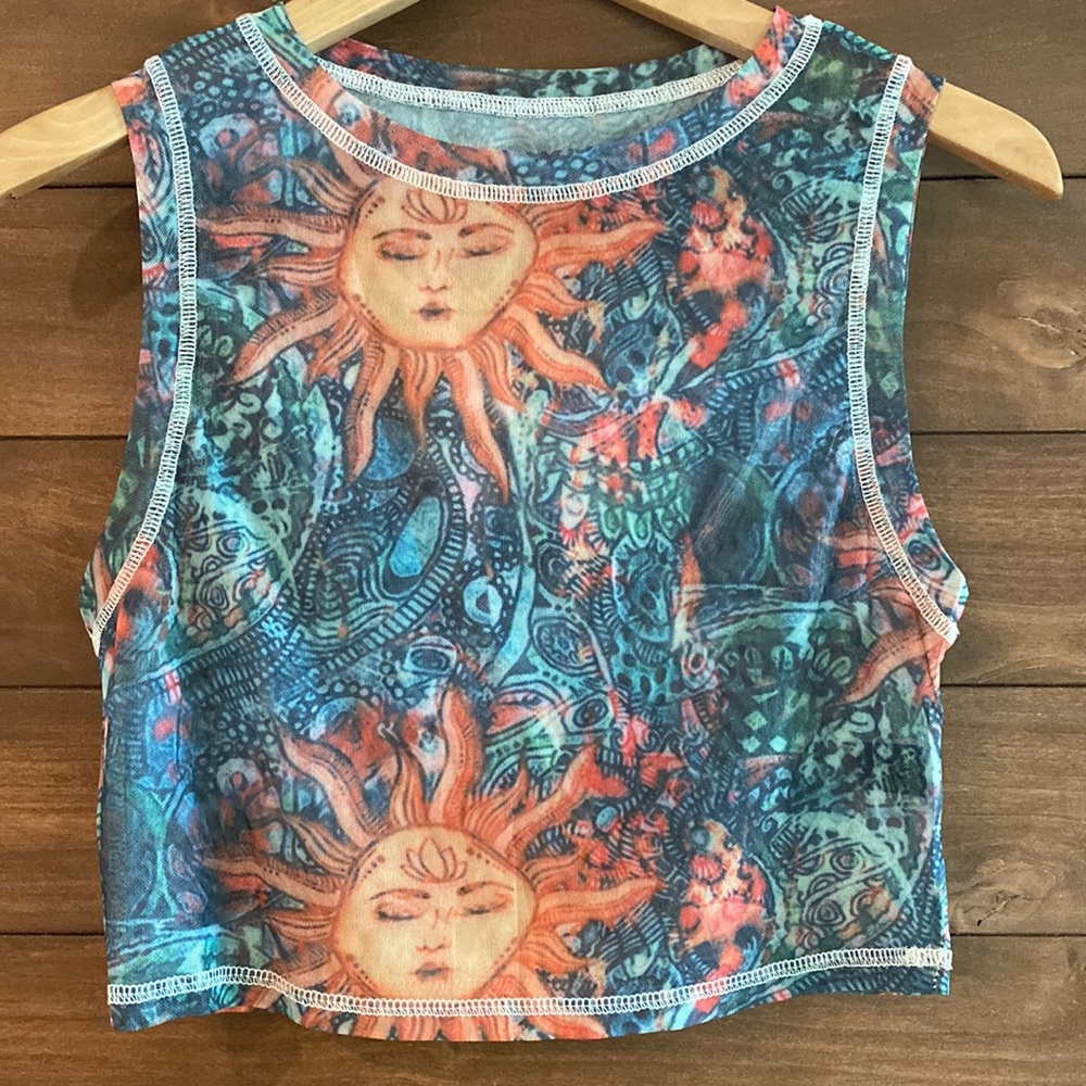 Shein size M (6) shear tank top